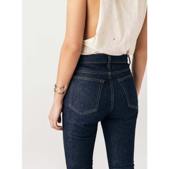 Imogene + Willie Imogene Slim Indigo Water Dip 26 - Picture 1 of 11